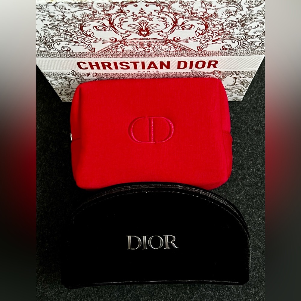 Dior cosmetic case X 2 + box